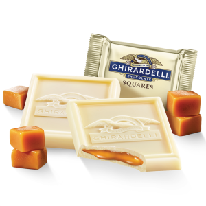 White Chocolate Caramel SQUARES Case Pack (412 ct)