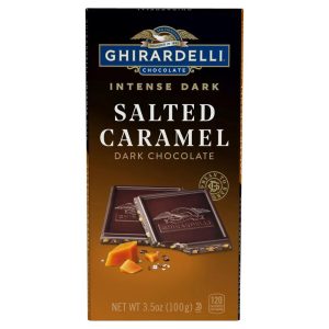 Intense Dark Salted Caramel Dark Chocolate Bar