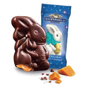 Dark Chocolate Sea Salt Caramel Bunnies Case Pack (500 ct)