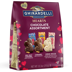 Assorted Chocolate Hearts Extra Large Bag (Case of 6)
